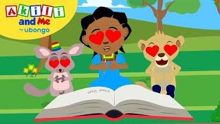 Episode 61: A Book for Happy Hippo  | Full Episode of Akili and Me | Learning videos for kids