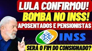 NOTÍCIA URGENTE para APOSENTADOS e PENSIONISTAS do INSS – Governo vai ACABAR com CONSIGNADO?