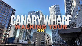 Canary Wharf London Walking Tour [4K] - Discover the Heart of the Financial District