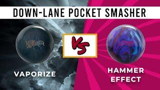 Brunswick Vaporize versus Hammer Effect // Ball Review