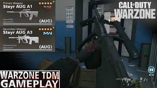 Call of Duty Warzone Team Deathmatch - Steyr AUG A1 (AUG) & Steyr AUG A3 (AUG) Gameplay (Rumble)