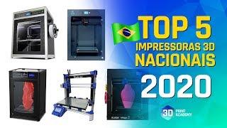 TOP 5 Impressoras 3D NACIONAIS para você comprar em 2020