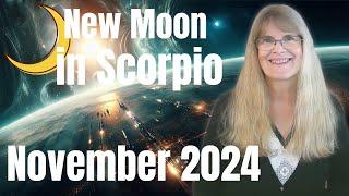 The Struggle for Power and the Drive to Win – the Battle Ahead – New Moon in Scorpio November 2024