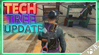 Tech Tree | Workbench Progression Update | Testing Branch | ️ Rust Console  PS4 XBOX NEWS