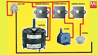 cooler wiring diagram | cooler connection kaise kare | mukhiya Iltaf