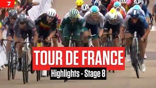 Tour de France 2024 Stage 8 Highlights