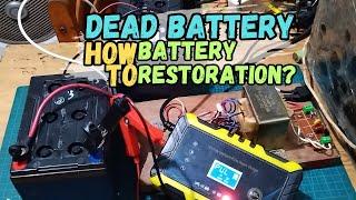 Dead battery repair process/restoration