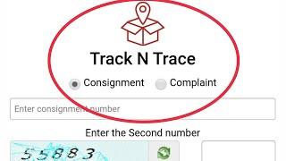 How To Indian Post Site Track N Trace with consignment number