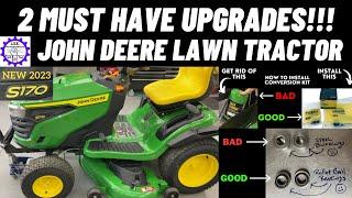 2 Must Have Upgrades John Deere Lawn Tractor