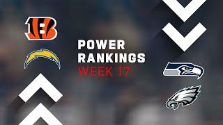 Week 17 Power Rankings!