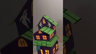 3D Haunted House SVG Papercraft