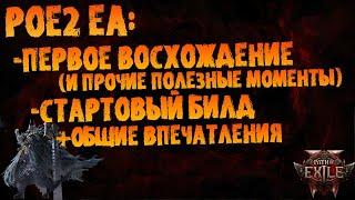 PoE 2 EA | Начальные рекомендации по сюжетке и восхождению, стартовый билд (и прочие впечатления)