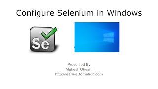How To Install Selenium Webdriver For Java In Eclipse