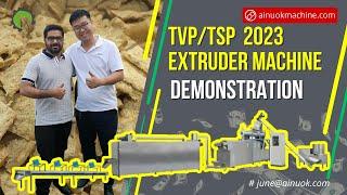 TVP making machine/TSP making machine Demonstration 2023