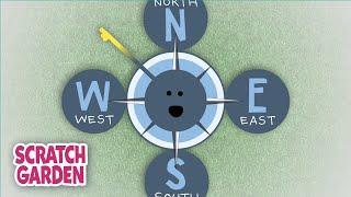 The Directions Song | The North South East West Song | Scratch Garden