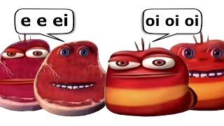 oi oi oi red larva vs e e ei i'm on vacation 3