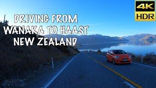 【4K HDR】Driving From Wanaka To Haast New Zealand!