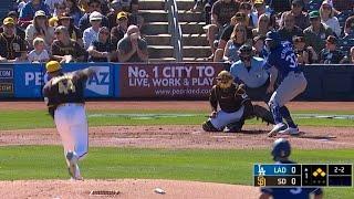 Dodgers vs Padres Highlights | DODGERS START SPRING TRAINING WITH A BANG |  February 22, 2024