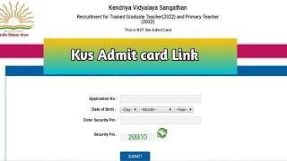 Kvs prt admit card 2023 / download kvs admit card  #kvs #prt #admitcard