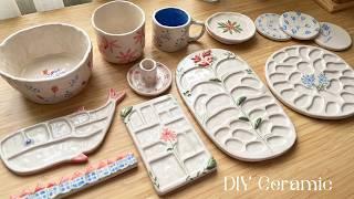 Making Things with Clay ⎥I Made My Own Art Supplies⎥DIY 