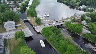 Merrickville Locks from Above