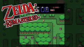 Zelda: Remastered Gameplay (Mesen NES HD Pack)