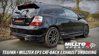 Product Unboxing: Tegiwa X Milltek Sport Catback Exhaust System For Honda Civic Type R EP3!
