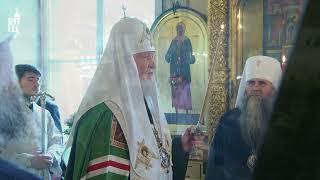 Панихида в день 80-летия преставления Святейшего Патриарха Сергия (2024.05.15)