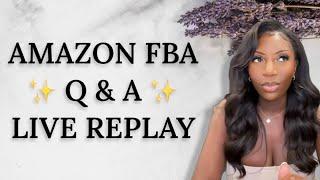 Amazon FBA Seller Beginner's Q&A Livestream | Answering Your Questions