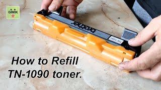 TN-1090 toner refill. Brother cartridge.