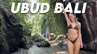 BALI TRAVEL VLOG  best things to do in UBUD, waterfalls, jungle safari, spa days & best restaurants