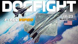 The Best Dogfighter ? | F-16C Viper Vs YF-23 Dogfight | Digital Combat Simulator | DCS |