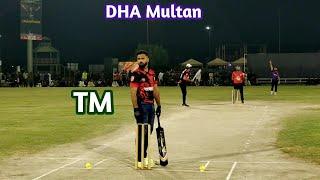 DHA Multan Tape ball cricket league Taimoor Mirza Fmc Hasan penda Vs Salman sallu Umer Gujjer Falak