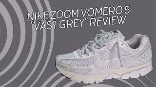 Nike Zoom Vomero 5 Vast Grey Unboxing and On Foot Review | Detailed Look | BV1358-001