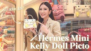 IT'S NOT A BAG, IT'S A DOLL! Hermes Kelly Doll *RARE* Limited Edition Unboxing | JAMIE CHUA