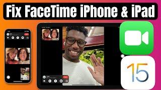 How to Fix FaceTime Not Working on iPhone or iPad in iOS 15 | FIX FaceTime Error in iOS