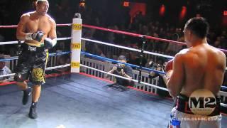 Derric Rossy Vs Alexis Mejias-Heavyweight-Boxing Fight At M2-1/27/10 - Lastminshoot