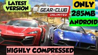 how to download gear club True Racing on android highly compressed