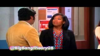 TBBT S07E01 - Raj has "A Moment" with Miss Davis from human resources