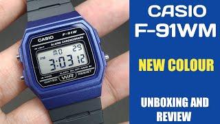 Casio F-91WM-2ADF | Best Color Variant  | Unboxing and Review