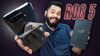ASUS ROG Phone 5 Unboxing & First Look  Crazy Fast Gaming Beast!