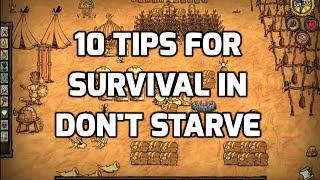 10 Tips for Survival in Don't Starve