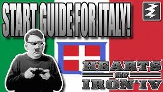 NOOB TUTORIAL Italy Quick Start Guide - Hearts of Iron IV HOI4