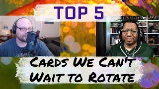 Top 5 Cards We Can't Wait to Rotate Featuring PowrDragn! | Mtg