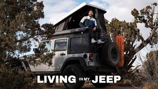 I Now Live Full Time In My Jeep Wrangler