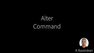Alter Command | Add column in table | Add constraint  | Drop column  | class 11 IP  | Class 12 IP