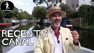 Jolly Boating Trip on London's Regents Canal - Little Venice to Camden Lock