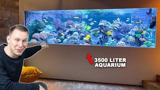 3500 Liter Meerwasseraquarium von Lars -AQUARIUM WOHNZIMMER - *EXTREM*