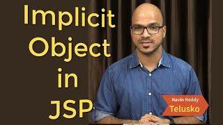 Implicit Objects in JSP