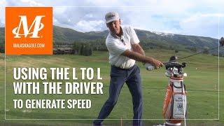 Malaska Golf // Generating Speed with your Driver - How to Use the L to L